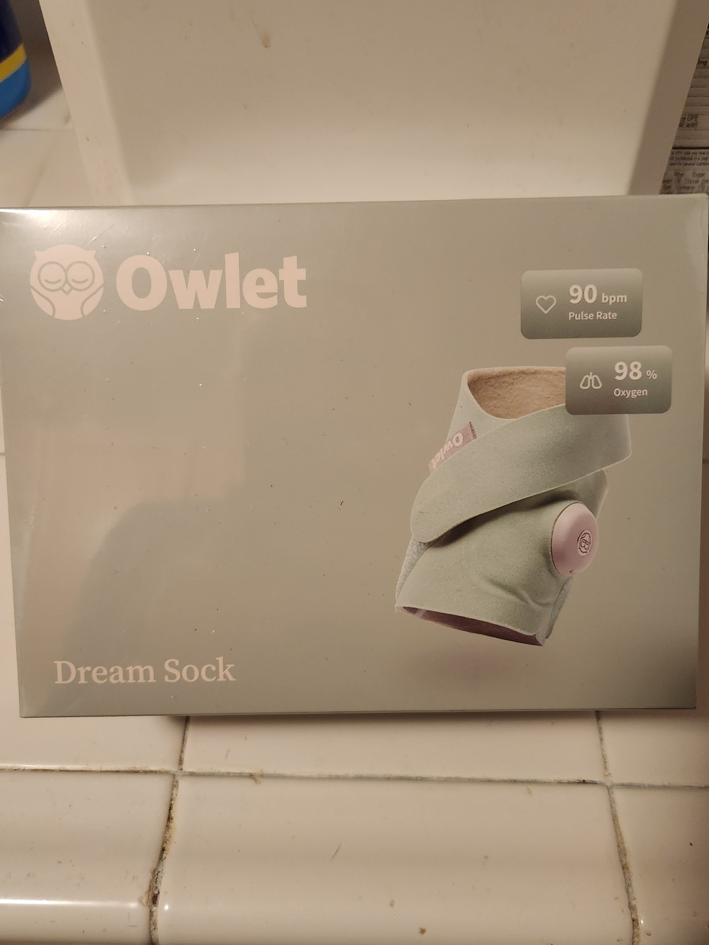 Owlet Dream Sock Baby Sleep Sack in Mint